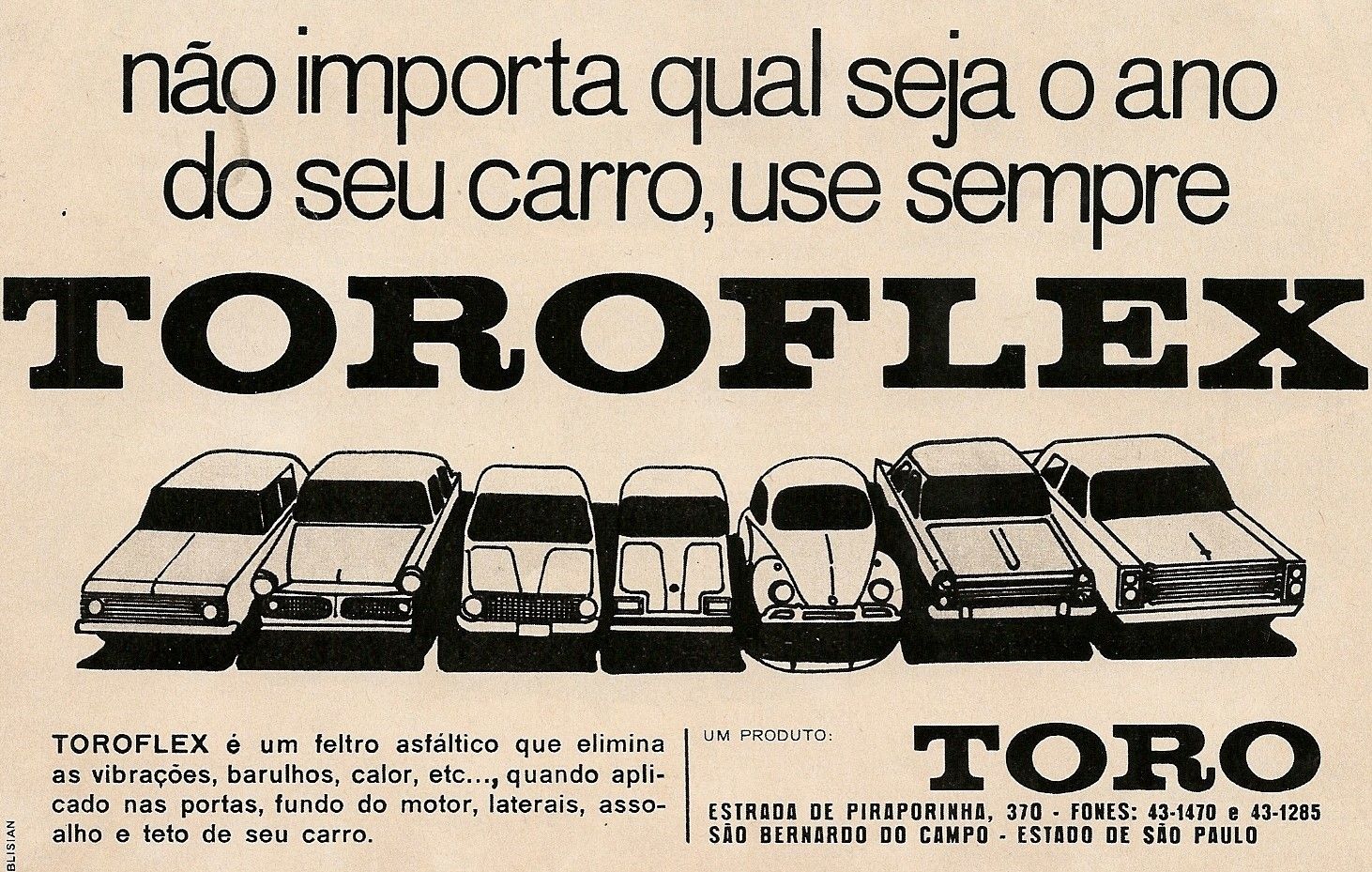 fabricante original anti ruido fusca
